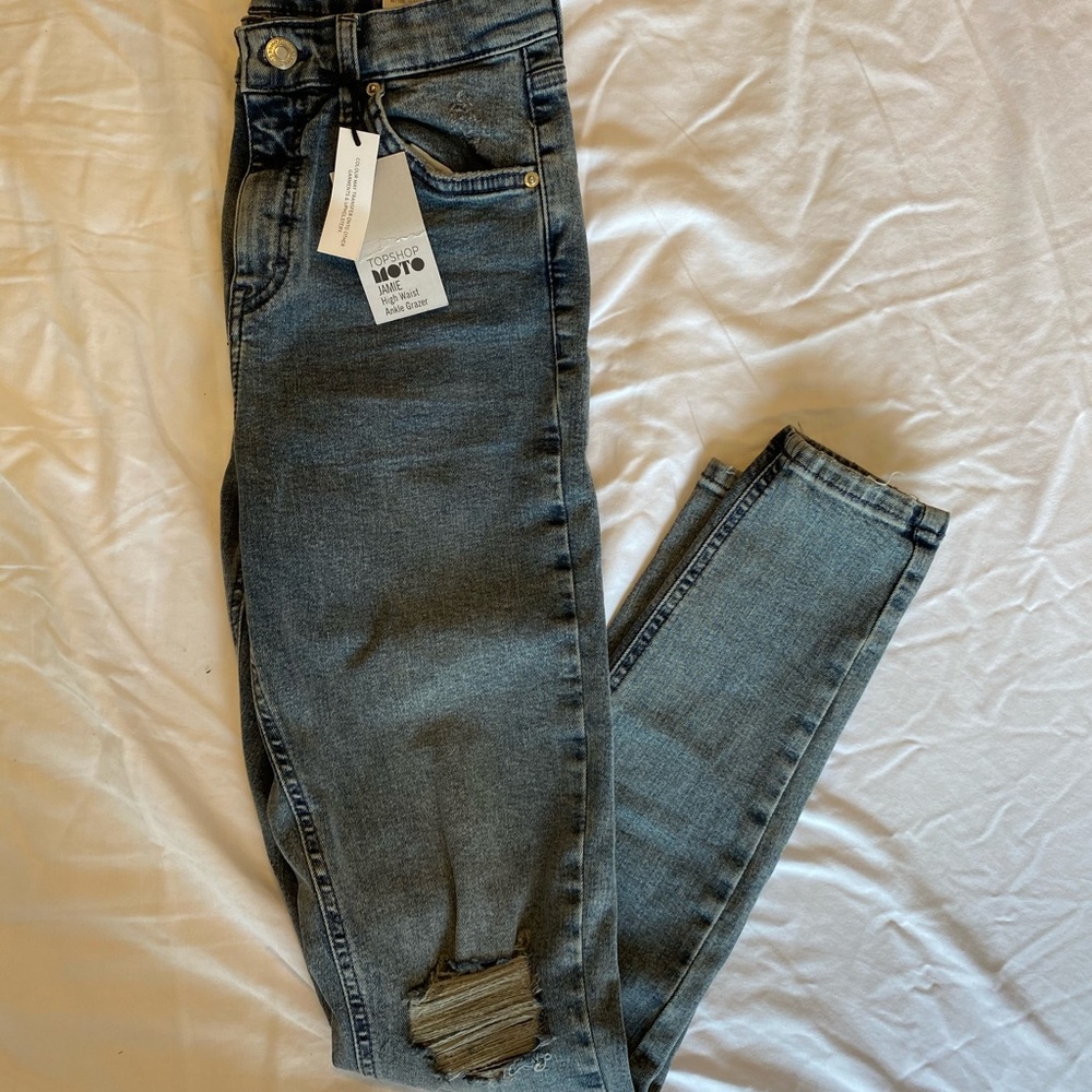 Top shop skinny jeans